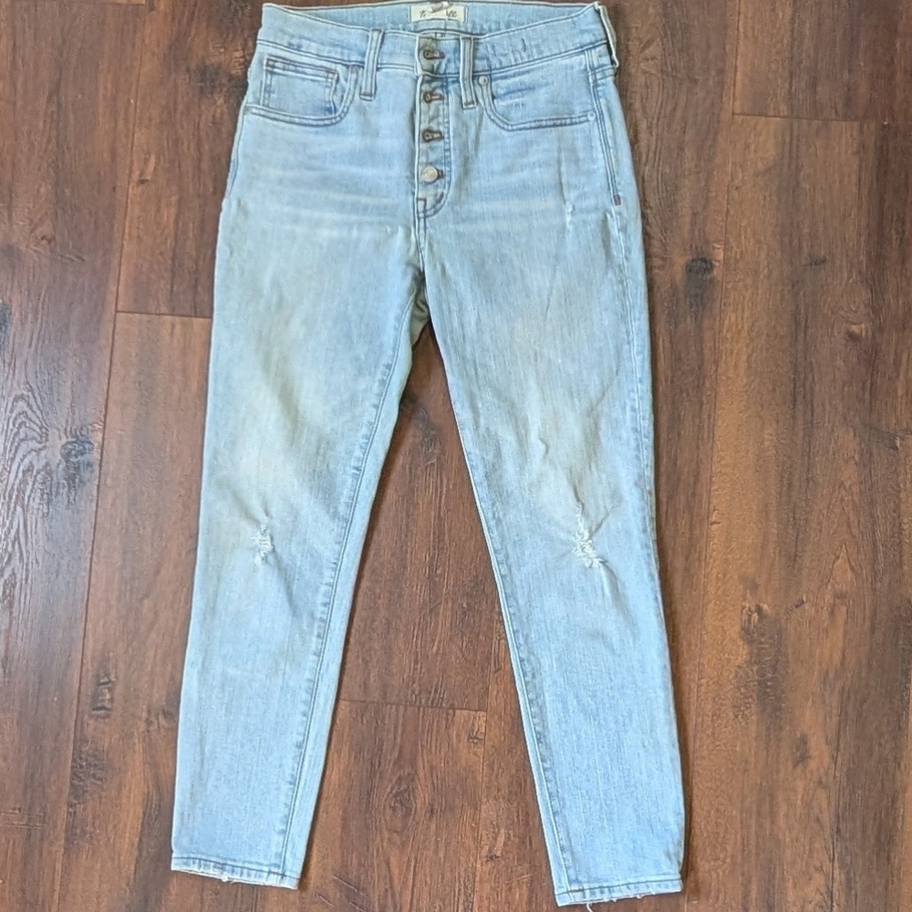 Madewell. Size 27. High Rise Skinny Jeans.